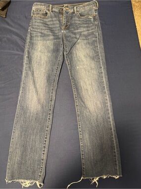 Banana Republic Medium Wash Straight-Leg Jeans